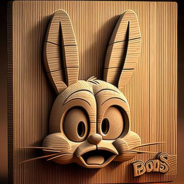 3D модель St Babs Bunny из Adventures of Toons (STL)